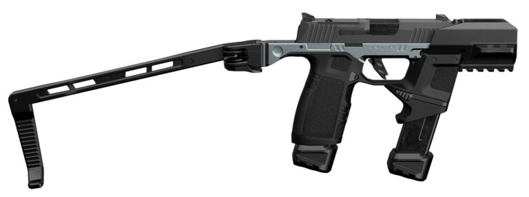 Tyrant CNC TDP365TWSGNMTL Gunmetal Aluminum/Polymer Folding Fits Sig P365