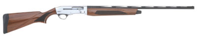 TriStar 24264 Viper G2 Pro Tristar Select  28 Gauge Semi-Auto 2.75″ 5+1 28″ Vent Rib Barrel Forend Silver Cerakote Receiver Receiver Semi-Gross Turkish Walnut Stock