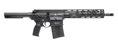 HK 81001053 MR762 A4 7.62x51mm 10+1 13″ Threaded Barrel, M-LOK Handguard, Black Receiver w/Picatinny Rail, Black Pistol Tube, Black Ergonomic Grip