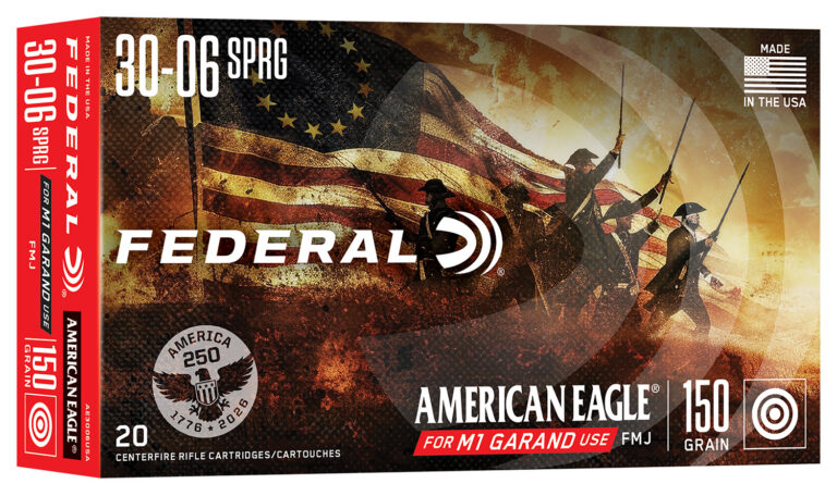 Federal AE3006USA American Eagle 30-06Springfield 150gr Full Metal Jacket 20 Per Box/10 Case Federal AE3006USA American Eagle 30-06Springfield 150gr Full Metal Jacket 20 Per Box/10 Case