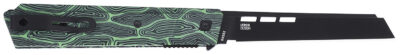 CRKT ZEPHYR 3.22″ PLAIN EDGE GRN/WHT