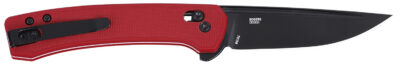 CRKT Q COMPACT 3.05″ PLAIN EDGE RED
