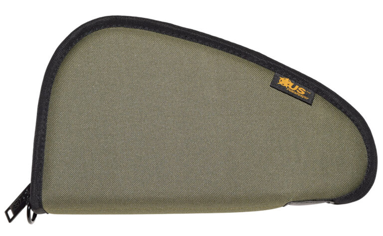 US PeaceKeeper P21713 Pistol Case  OD Green Polyester Holds 1 Pistol
