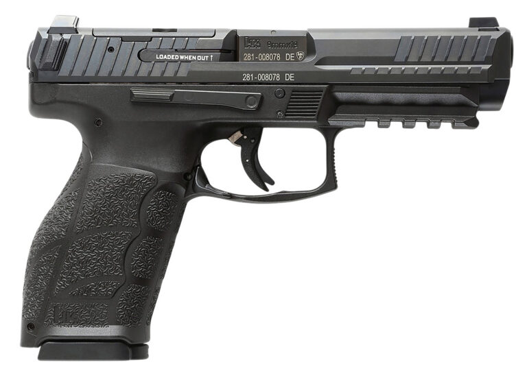 Heckler & Koch VP9F, Optic Ready 9mm, 2-10rd Mags, CA Compliant, Black, 4.5". Semi Auto Pistol.