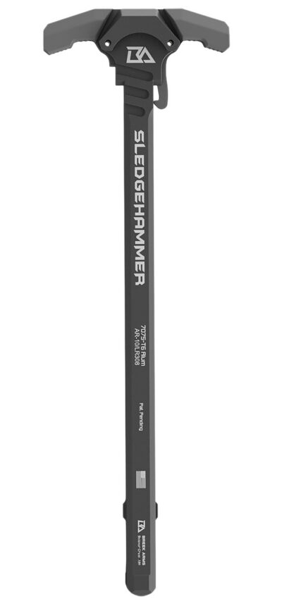 SLEDGEHAMMER AMBIDEXTROUS CHARGING HANDLE FOR AR-308 SLEDGEHAMMER AMBIDEXTROUS CHARGING HANDLE FOR AR-308 GRAY