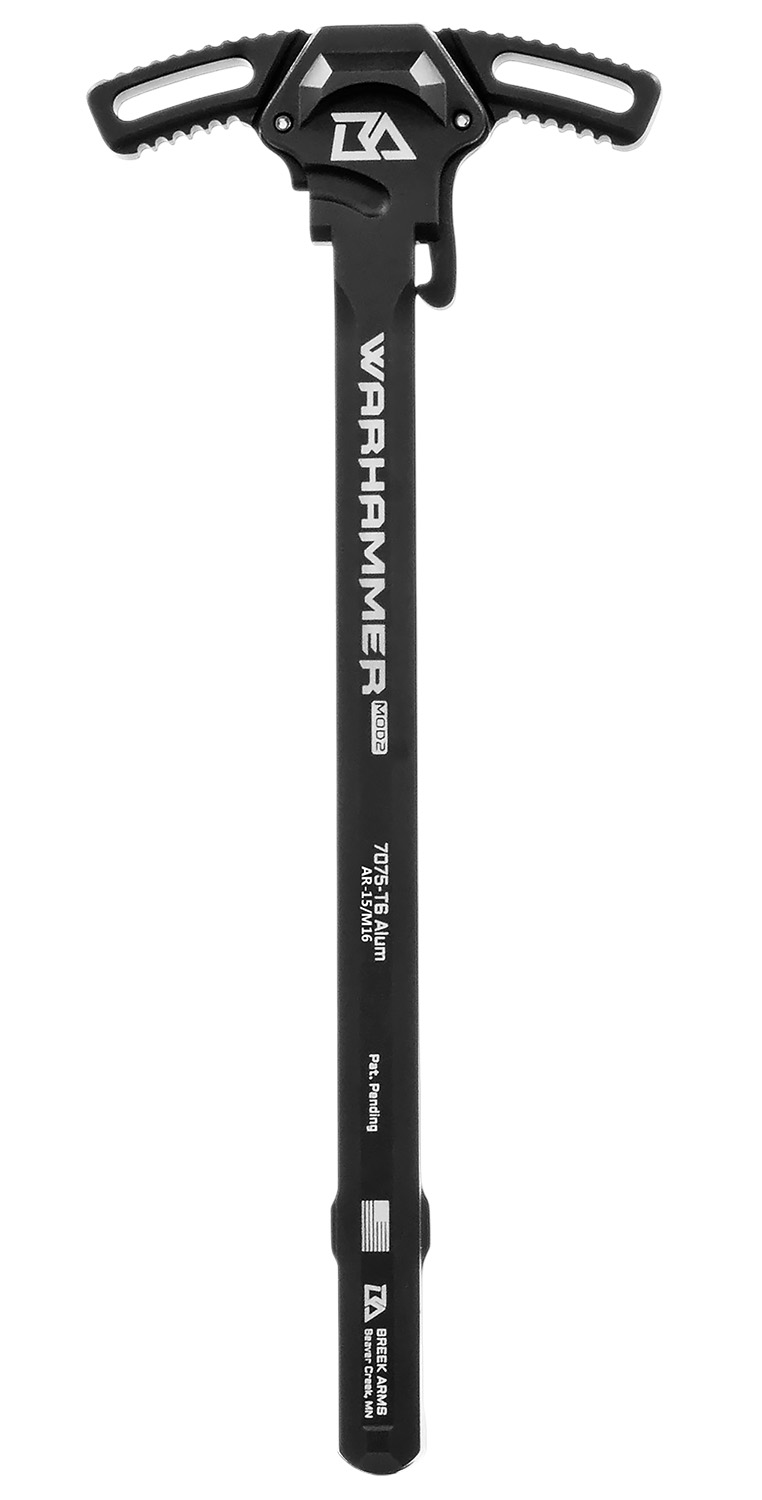 AR-15 WARHAMMER MOD2 AMBIDEXTROUS CHARGING HANDLE AR-15 WARHAMMER MOD2 AMBIDEXTROUS CHARGING HANDLE BLACK