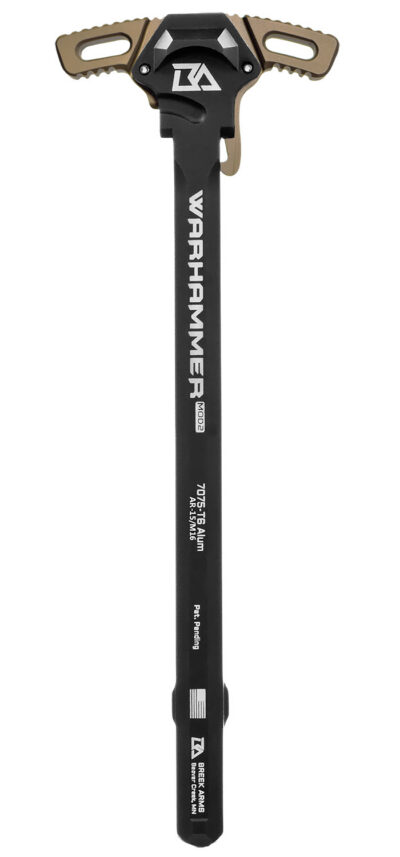 AR-15 WAHAMMER MICRO MOD2 AMBIDEXTROUS CHARGING HANDLE AR-15 WARHAMMER MICRO MOD2 AMBIDEXTROUS CHARGING HANDLE FDE