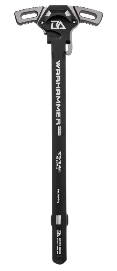 AR-15 WAHAMMER MICRO MOD2 AMBIDEXTROUS CHARGING HANDLE AR-15 WARHAMMER MICRO MOD2 AMBIDEXTROUS CHARGING HANDLE GRAY
