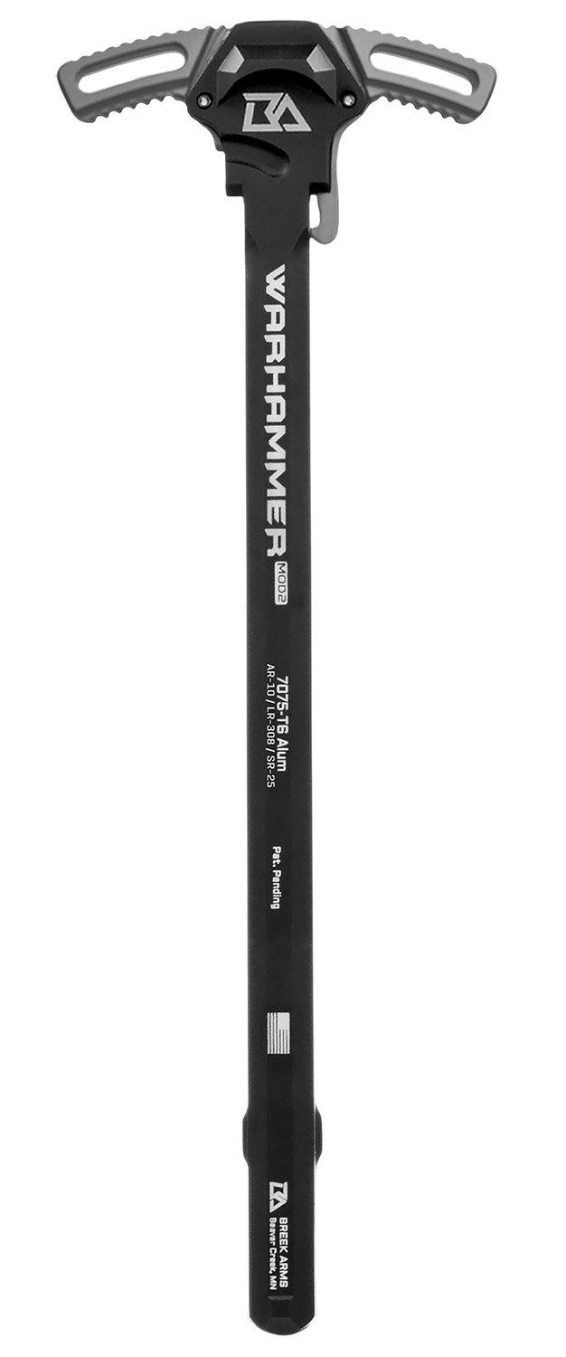 AR 308 WARHAMMER MOD2 AMBIDEXTROUS CHARGING HANDLE AR 308 WARHAMMER MOD2 AMBIDEXTROUS CHARGING HANDLE GRAY