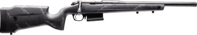 Bergara Rifles B14R008 B-14R Crest CF Full Size 22 LR 10+1 18″  Carbon Fiber Barrel, Graphite Black Cerakote Receiver, Crest Stock