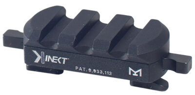 AR-15 PICATINNY M-LOK RAIL ALUMINUM M-LOK RAIL 3 SLOT PICATINNY ALUMINUM BLACK 1.68”