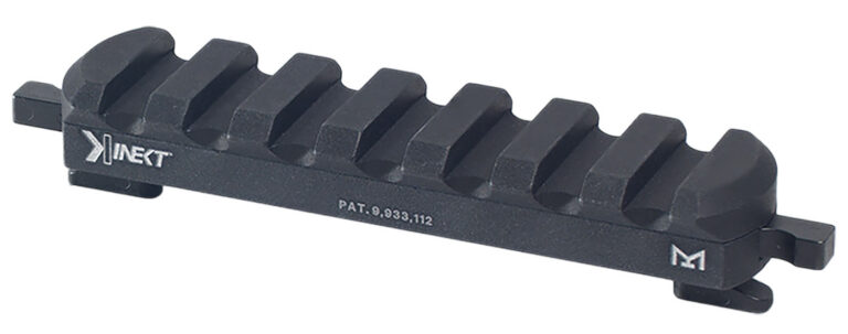 AR-15 PICATINNY M-LOK RAIL ALUMINUM M-LOK RAIL 7 SLOT PICATINNY ALUMINUM BLACK 3.73''