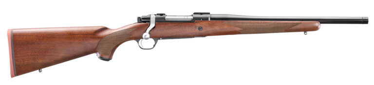 Ruger 67101 Hawkeye Hunter 6.5 Creedmoor 4+1 16.60" Satin Blued Threaded Barrel, Satin Blued Steel Receiver w/Integral Scope Mount, American Walnut Fixed Stock, Right Hand