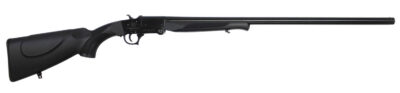 ATI ATIG20NMD26 Nomad 20 Gauge Break Open 3″ 1rd 26″ Matte Black Single Shot Vent Rib Barrel & Receiver, Fixed Black Synthetic Stock