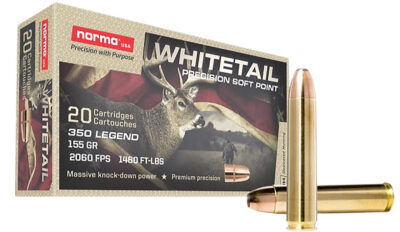 NORMA WHITETAIL 350 LEGEND 155GR SP 20/10