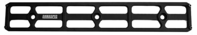 Armaspec ARM621-9 ARCA Rail 9 Slot M-LOK  Black Aluminum Compatible w/ AR-15/10 MLOK Rails