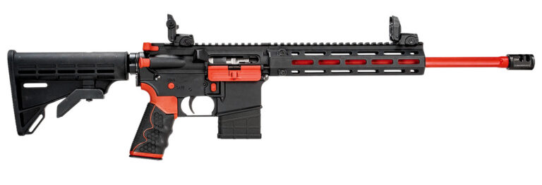 Tippmann Arms M4-22 REDLINE, 22LR, 16" - Red & Black w/10rnd Magazine. A101342