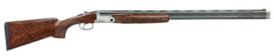 F.A.I.R. FRDCIV1230 Carrera IV  12 Gauge Break Open 2rd 30″ Blued Over/Under Ported Barrel, Engraved Nickel Receiver, Walnut w/Adj Comb Stock, Technichoke XP70 Choke System