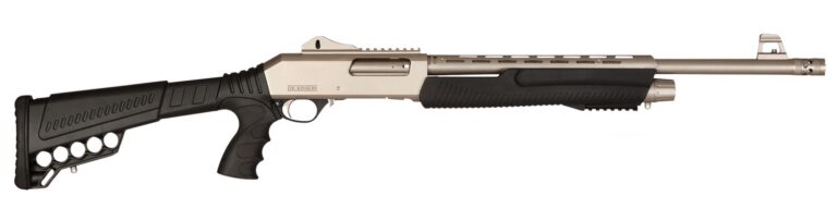 Dickinson Commando XX3D-M-2, 12 gauge pump action shotgun 5+1, 18.5" barrel, black