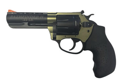 CHARTER ARMS PATHERFINDER II 22 LR 3.5IN BARREL 8RD OD GREEN/BLACK PASSIVATE ALUM FRAME STANDARD HAMMER COMPACT GRIP 52236