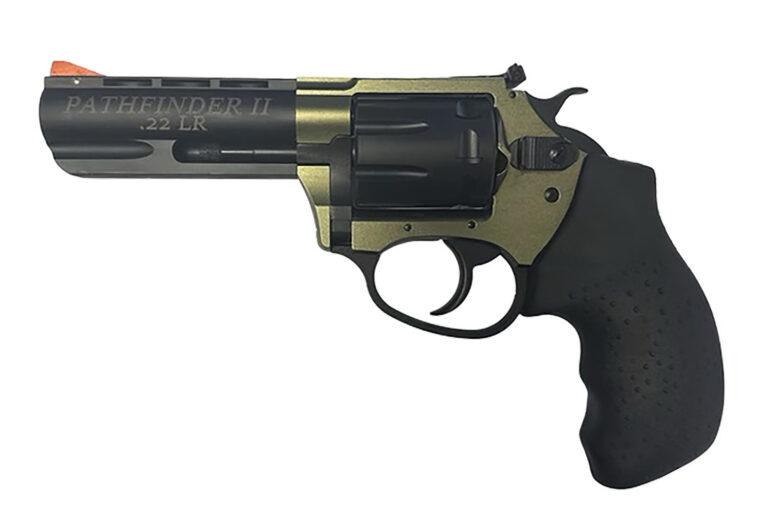 CHARTER ARMS PATHERFINDER II 22 LR 3.5IN BARREL 8RD OD GREEN/BLACK PASSIVATE ALUM FRAME STANDARD HAMMER COMPACT GRIP 52236
