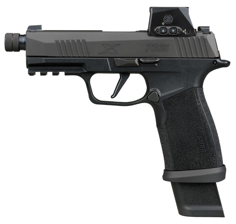 SIG SAUER P365X MACRO TACOPS ROMEO X SL 9MM PSTL 4.3" T.B. 4-21RD MAGS