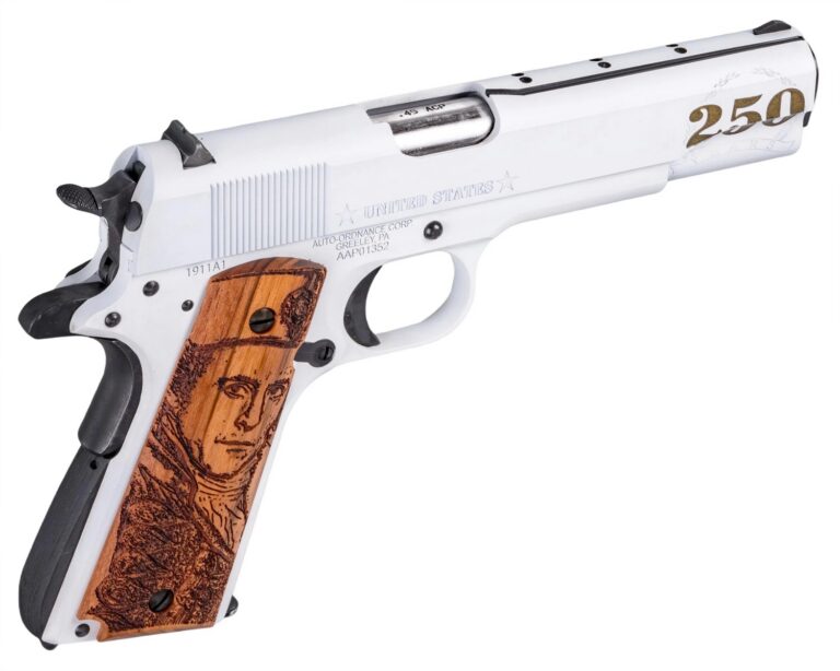 AUTO 1911BKOC16  1911 45  5"  7R  250TH NAVY