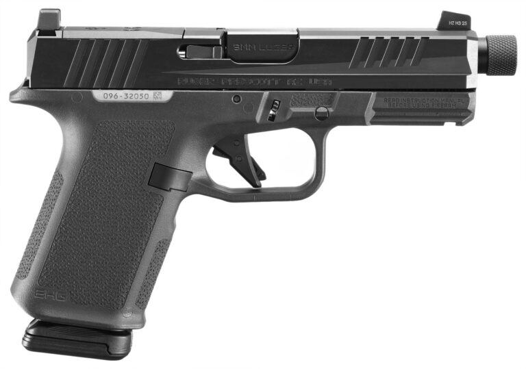 Ruger RXM 9mm 15Rd 4.5In TB Blk Poly Frame Frnt NS