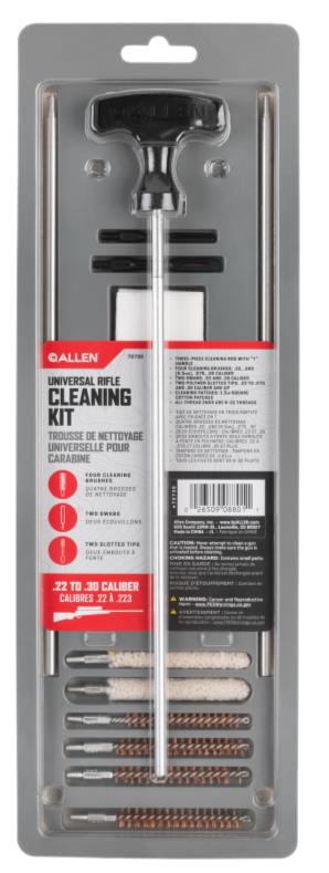ALLEN Universal Rifle Cleaning Kit .22 to .30 Caliber