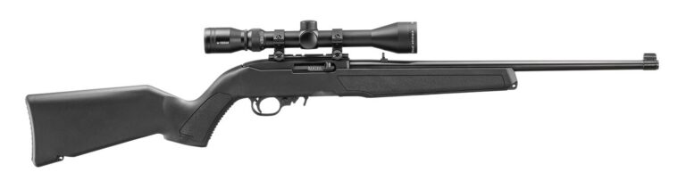 RUG 10/22 22LR 18.5" SCOPE BLK