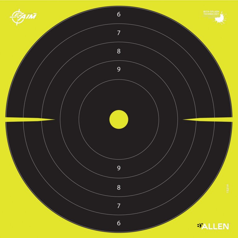 ALLEN EZAIM SPLASH REACTIVE 12.5 INCH BULLSEYE 30 PER PAD