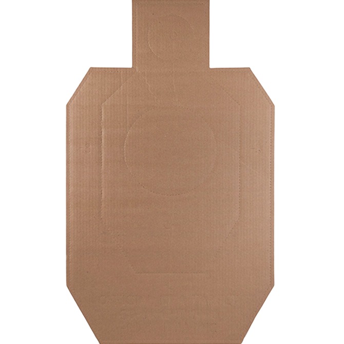 ACTION IDPA-CB-100 CARDBOARD TORSO CUTOUT 100BX ACTION IDPA-CB-100 CARDBOARD TORSO CUTOUT 100BX