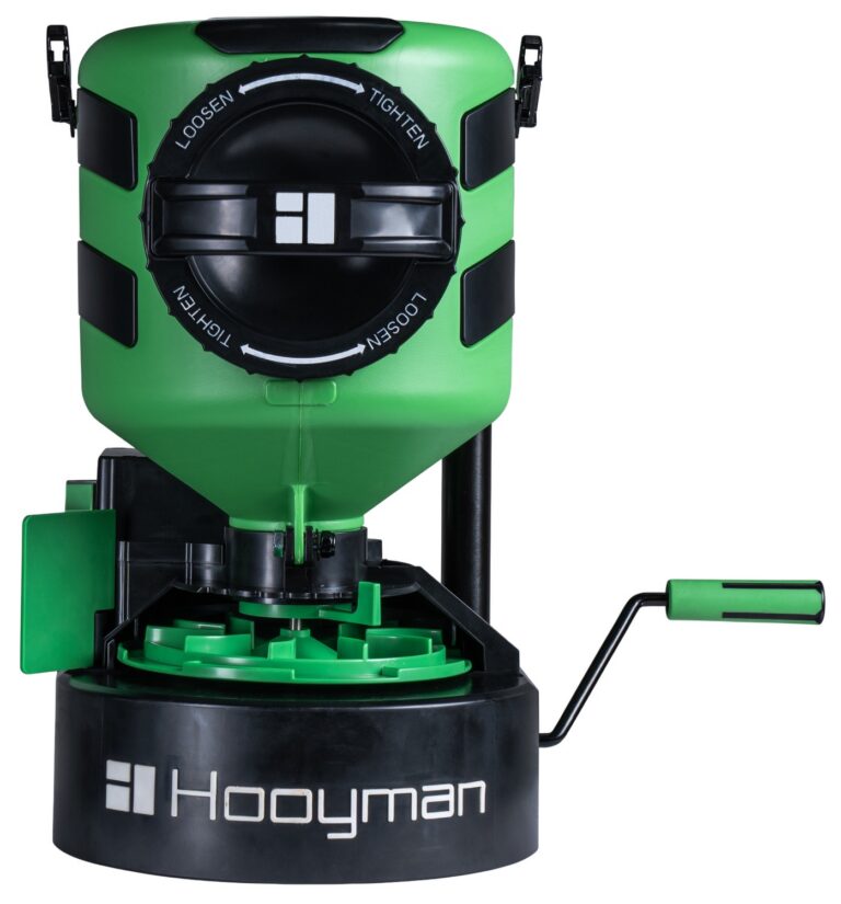 Hooyman Manual Seeder w/ Shoulder Harness Rig