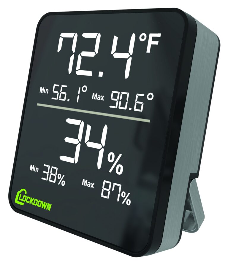 LOCKDOWN DIGITAL HYGROMETER