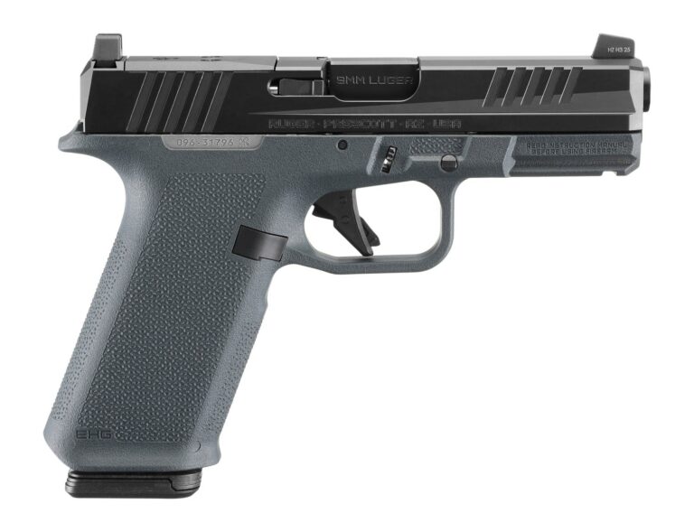 RUGER RXM 9MM PISTOL 4" BBL STEALTH GRAY MAGPUL EHG, O.R. 2-17RD MAGS