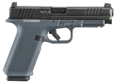 RUGER RXM 9MM 4.5IN BARREL 17RD GRAY MAGPUL GRIP TRITIUM FRONT SIGHT TWO GL9 PMAGS  19443