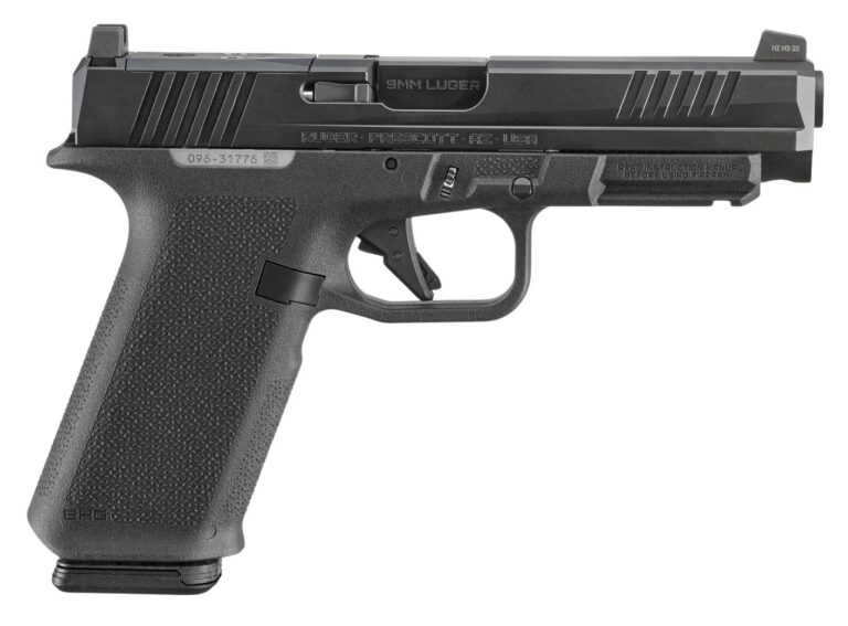 RUGER RXM 9MM PISTOL 4.5" BBL BLACK MAGPUL EHG, O.R. 2-17RD MAGS