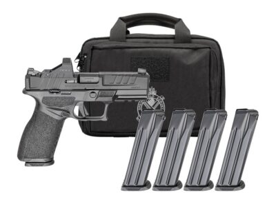 ECHELON™ 4.0FC 9MM LUGER SEMI-AUTO HANDGUN W/RFXII GEAR PAC™ ECHELON 4.0FC 9MM LUGER 4”BBL (4)15RD MAG W/RFX11 GEAR PAC