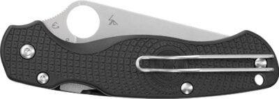 SPYDERCO PARA MILITARY 2 LW BLK/SLV