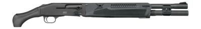 Mossberg 83013 990 Aftershock SPX Semi-Auto 3″ 7+1 18.50″ Matte Black Integrated Heat Shield Barrel & Drilled & Tapped Receiver, Black Polymer Grip