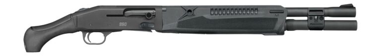 Mossberg 83013 990 Aftershock SPX Semi-Auto 3" 7+1 18.50" Matte Black Integrated Heat Shield Barrel & Drilled & Tapped Receiver, Black Polymer Grip