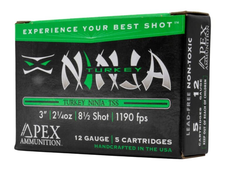 Turkey Ninja 12GA 3" 2.25oz TSS #8 5 5/Bx