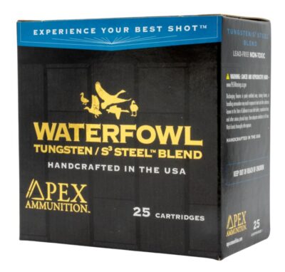 Apex Waterfowl TSS/S3 Steel Blend Shotgun Ammo 20 ga. 3 in. 1 1/8 oz. #2 & #7.5 25 rd.