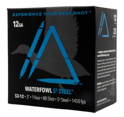 Apex Waterfowl S3 Steel Shotgun Ammo 12 ga. 3 in. 1-1/4oz #BB  25 rd