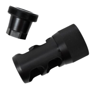 Area419 Hellfire 2P-Self Timing Muzzle Brake w/ Adapter 9mm 1/2-28