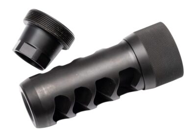 Area419 Sidewinder Mag Self Timing Muzzle Brake 338 cal BLK Nitride 3/4-24