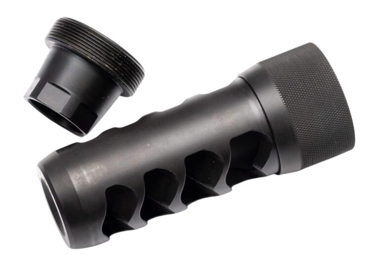 Area419 Sidewinder Mag Self Timing Muzzle Brake 338 cal BLK Nitride 3/4-24