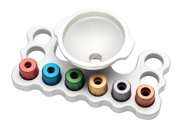 Area419 Master Funnel Kit. 22-338 Heads/Funnel/Handle/Storage Block
