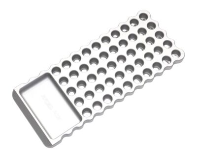 Area419 Billet Loading Block Clear Anodized with Area 419 in the tray 284