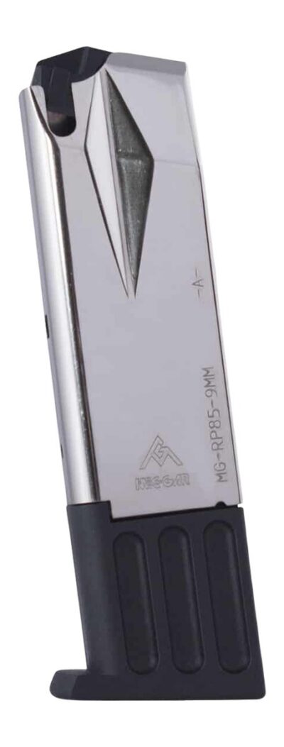 MEC-GAR RUGER P85/89/93/94/95/PC9 9 MM 10RD HT NICKEL MAGAZINE